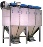 Suitable for the capture and filtration of dry dusts and fumes